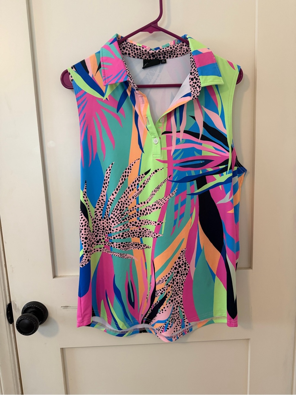 Sunday Swagger sleeveless golf polo